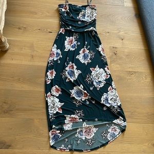 Maurice’s floral high low dress. Size small